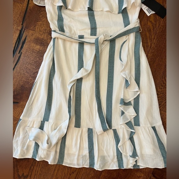 City Triangles Strapless Dress Womens XS Mini Cottagecore Y2K A-Line Stripe NWT - Picture 11 of 15